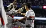 SP - BRASILEIRÃO/SÃO PAULO X BOTAFOGO  - ESPORTES - SAO PAULO, SP, 14.09.2025-BRASILEIRO SERIE A-SAO PAULO (SP) X BOTAFOGO (RJ): Gol de Juan Dinenno durante a Partida entre o Sao Paulo (SP) e o Botafogo (RJ) pela 23a rodada do Campeonato Brasileiro da Serie A de 2025, jogo realizado na tarde deste domingo, 14, no Estadio Cicero Pompeu de Toledo, MorumBIS. (Foto: Vinicius Nunes/Agência F8/Agência Estado)  14/09/2025 - Foto: VINICIUS NUNES/AGÊNCIA F8/ESTADÃO CONTEÚDO
