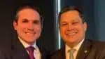 Alcolumbre e Hugo se encontram em meio a rumores de crise no STF