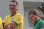 SP - 7 SETEMBRO/BOLSONARO - POLÍTICA - Ato realizado na Avenida Paulista, na zona central de São Paulo, neste sábado, 7   de Setembro, pelo impeachment do ministro do Supremo Tribunal Federal, Alexandre   de Moraes.  O ato contou com as presenças do ex-presidente Jair Bolsonaro (PL),  do governador de São Paulo, Tarcísio de Freitas, do pastor Silas Malafaia, de   Eduardo Bolsonaro e do deputado Nikolas Ferreira, que subiram ao palco e falaram   aos bolsonaristas.   07/09/2024 - Foto: GABRIEL SILVA/ATO PRESS/ESTADÃO CONTEÚDO