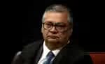 DF - BOLSONARO/STF/JULGAMENTO - POLÍTICA - O ministro Flávio Dino, do Supremo Tribunal Federal (STF), durante a primeira sessão de julgamento da ação penal   contra o ex-presidente Jair Bolsonaro (PL) e outros sete réus pela tentativa de golpe de Estado que culminou nos   atos golpistas em 8 de janeiro de 2023, no STF, em Brasília, nesta terça-feira, 02 de setembro de 2025.   02/09/2025 - Foto: FáTIMA MEIRA/ENQUADRAR/ESTADÃO CONTEÚDO