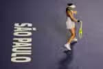 SP - SP OPEN/WTA TENIS - ESPORTES - Marcando o retorno após 25 anos do circuito profissional de tênis feminino à capital paulista, o SP Open, WTA 250 de São Paulo, acontece dos dias 6 a 14 de setembro no Parque Villa Lobos. Na foto, a brasileira Pietra Rivoli em partida contra a italiana Miriana Tona, válida pelo qualifying do torneio e realizada no fim da tarde deste sábado (06). 06/09/2025 - Foto: RODILEI MORAIS/FOTOARENA/FOTOARENA/ESTADÃO CONTEÚDO