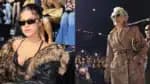Maisa e Meryl Streep se encontram no desfile da Milão Fashion Week