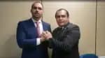 Delegado Marcelo de Freitas chama atenção em vídeo ao lado do filho de Bolsonaro; PT questiona atuação de Eduardo no exterior