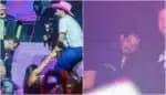 Ana Castela sofre tombo no palco durante show com Zé Felipe