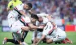 São Paulo vence Fortaleza por 2 a 0 com um a menos e quebra jejum