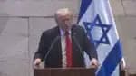 Trump enfrenta interrupção durante discurso em Israel por parlamentar