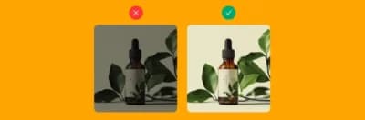 Imagem card com fundo