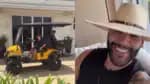Gusttavo Lima Jr. aparece pilotando carrinho de golfe – vídeo!